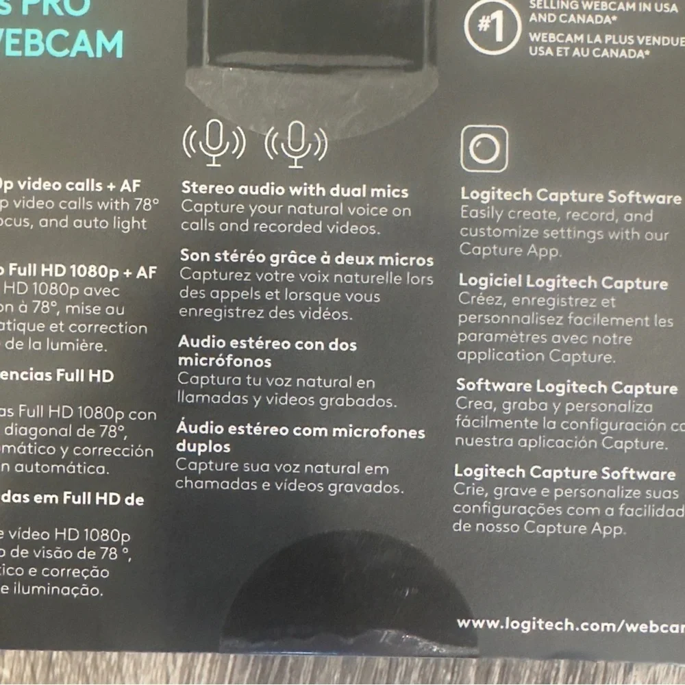 Logitech c920s pro